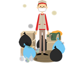 片付け掃除のお手伝い